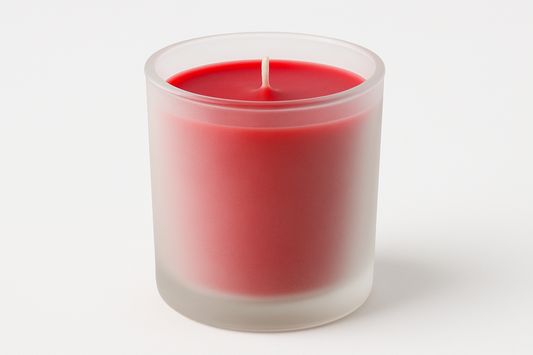 Handgemachte Sojawachs-Duftkerze „Fruity Paradise Kollektion" – 180 g im Glas (8 Duftrichtungen zur Auswahl)