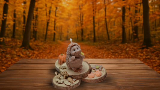 Kleiner Igel-Freund - Gemütliche Herbstdeko