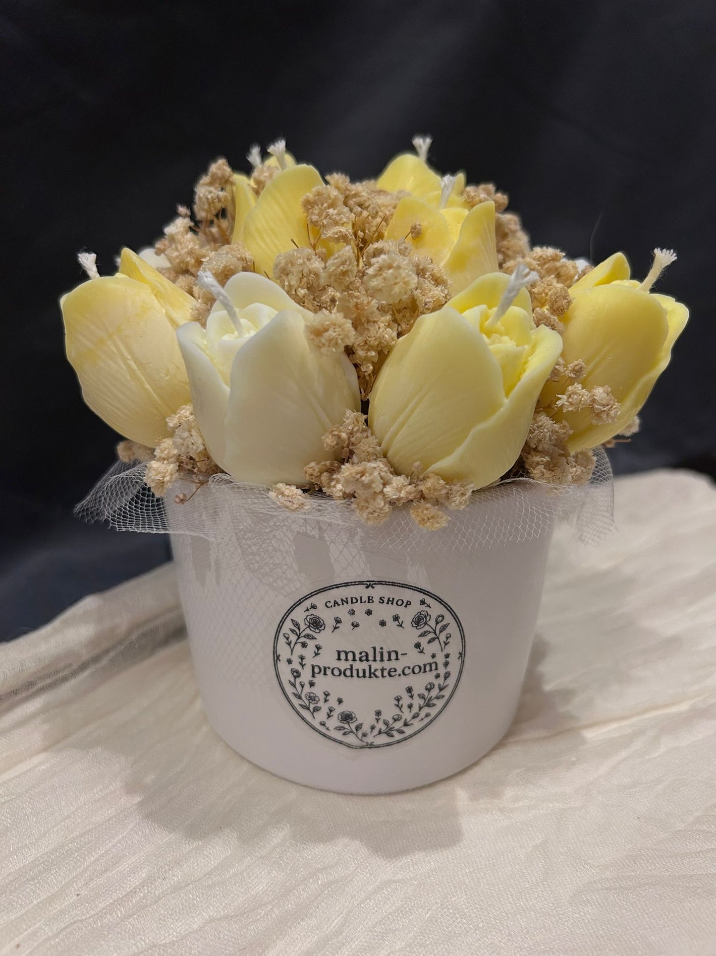 Handgegossener „Tulpenstrauß“
