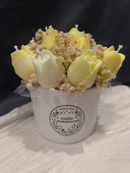 Handgegossener „Tulpenstrauß“