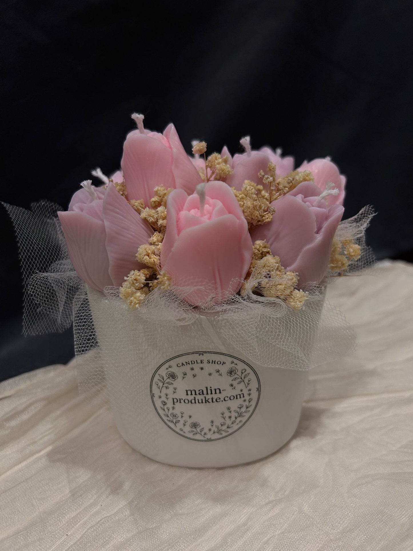 Handgegossener „Tulpenstrauß“