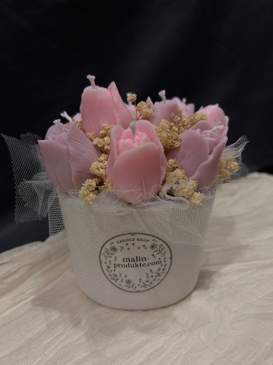 Handgegossener „Tulpenstrauß“